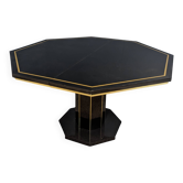 Black table