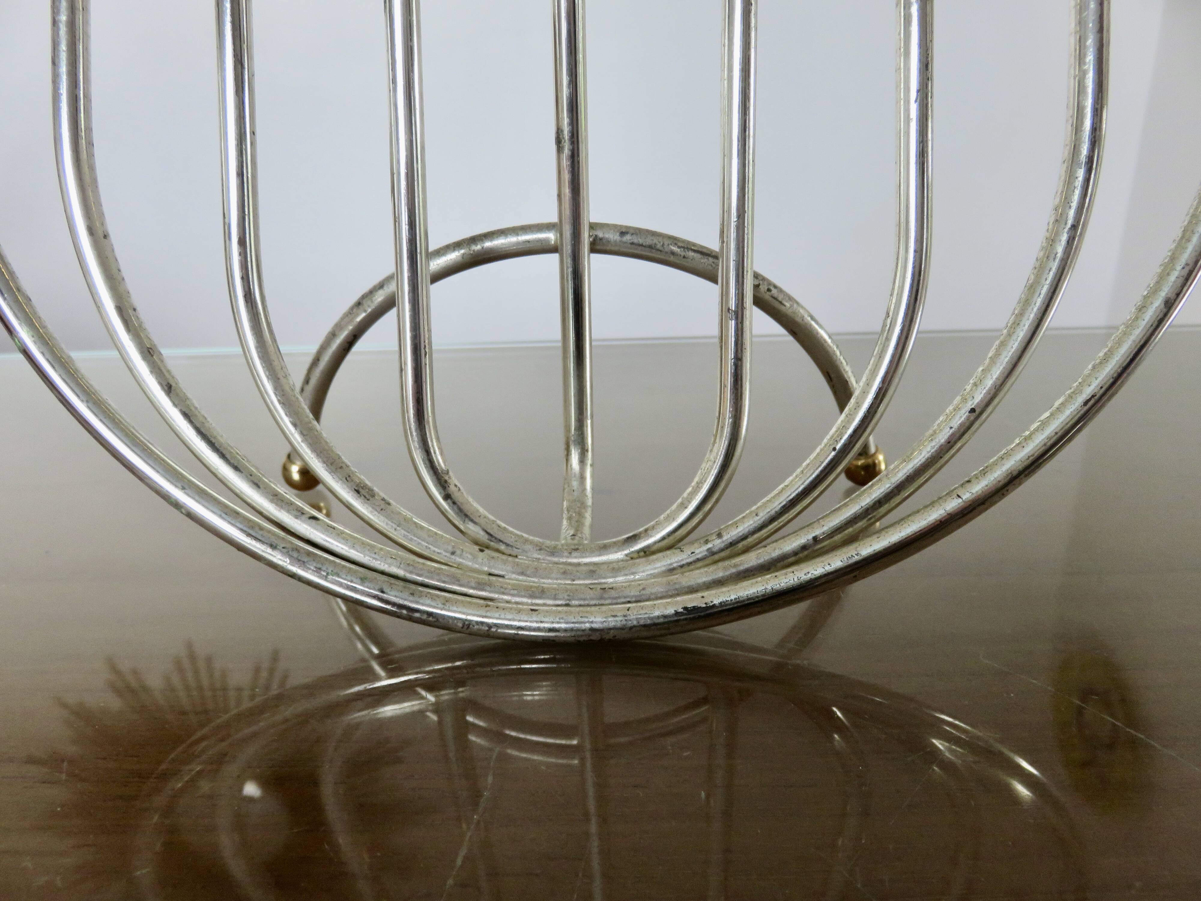 9-candle candle holder, designer, in gold and silver metal, 1970s