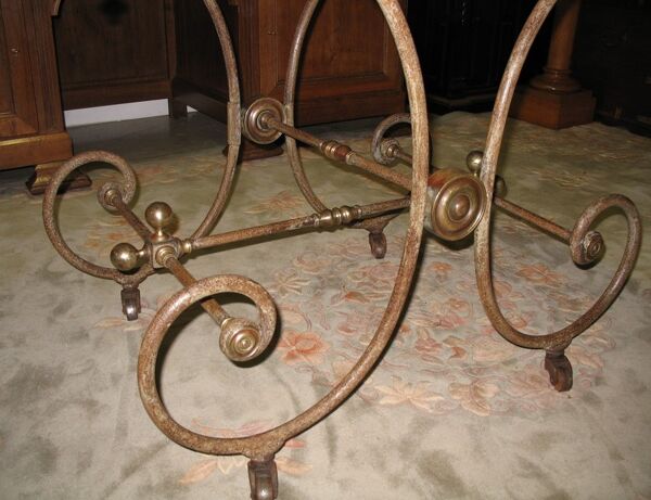 Table de boucher XIXème