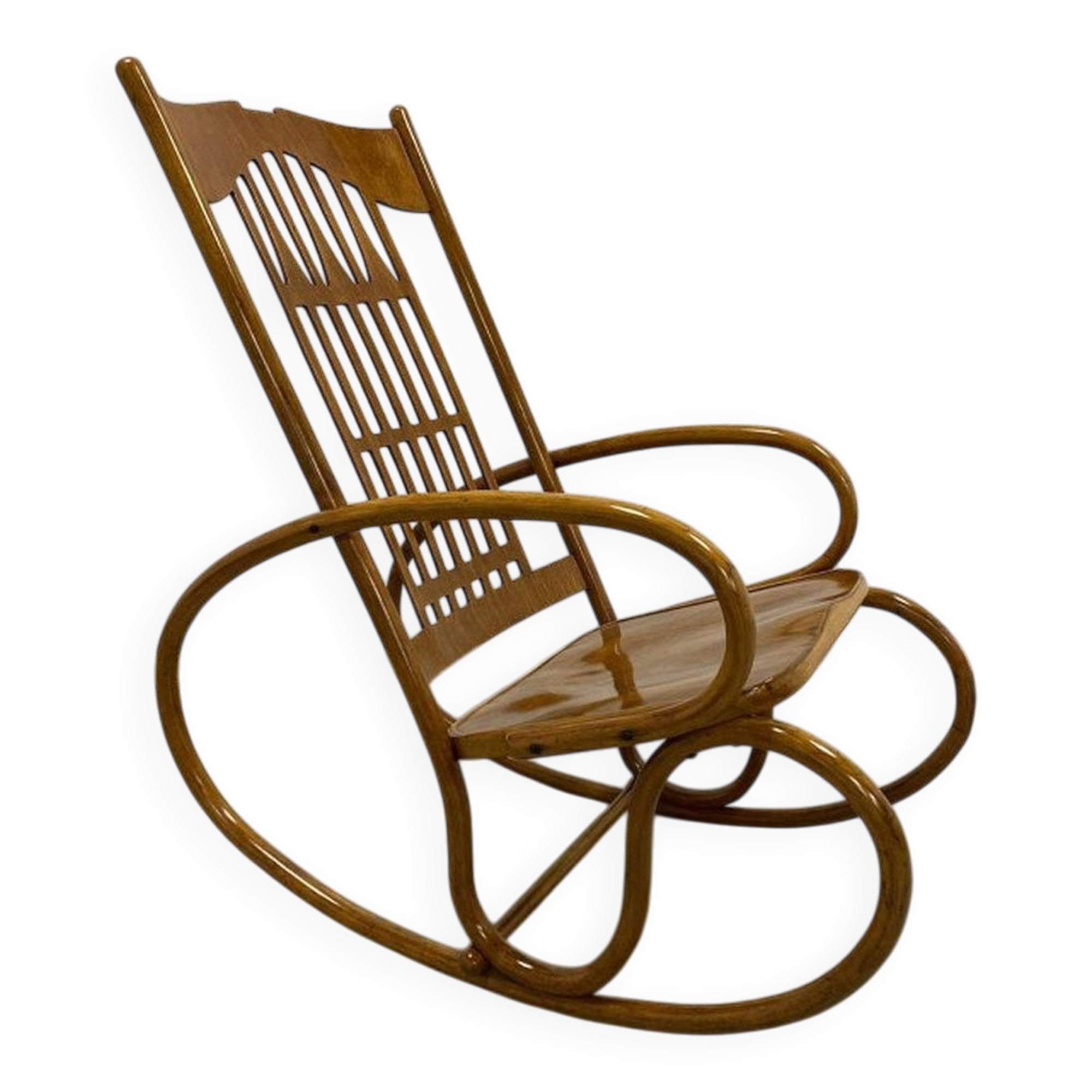 Chaise à bascule n°813 par Koloman Moser pour J.J.Kohn