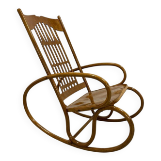 Rocking chair no. 813 by Koloman Moser for J.J. Kohn