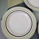 Lot n°2 de 5 assiettes à dessert Opaceline de Salins
