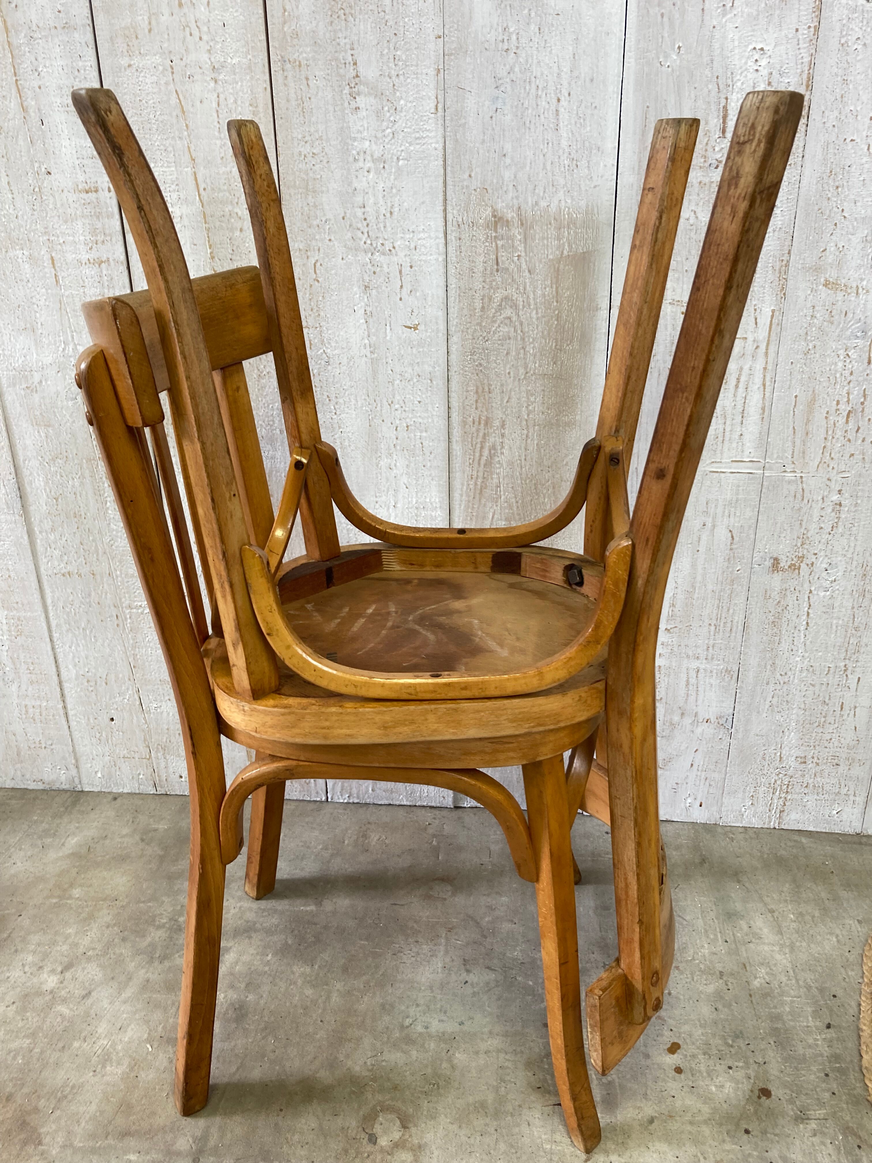Paire chaises Baumann