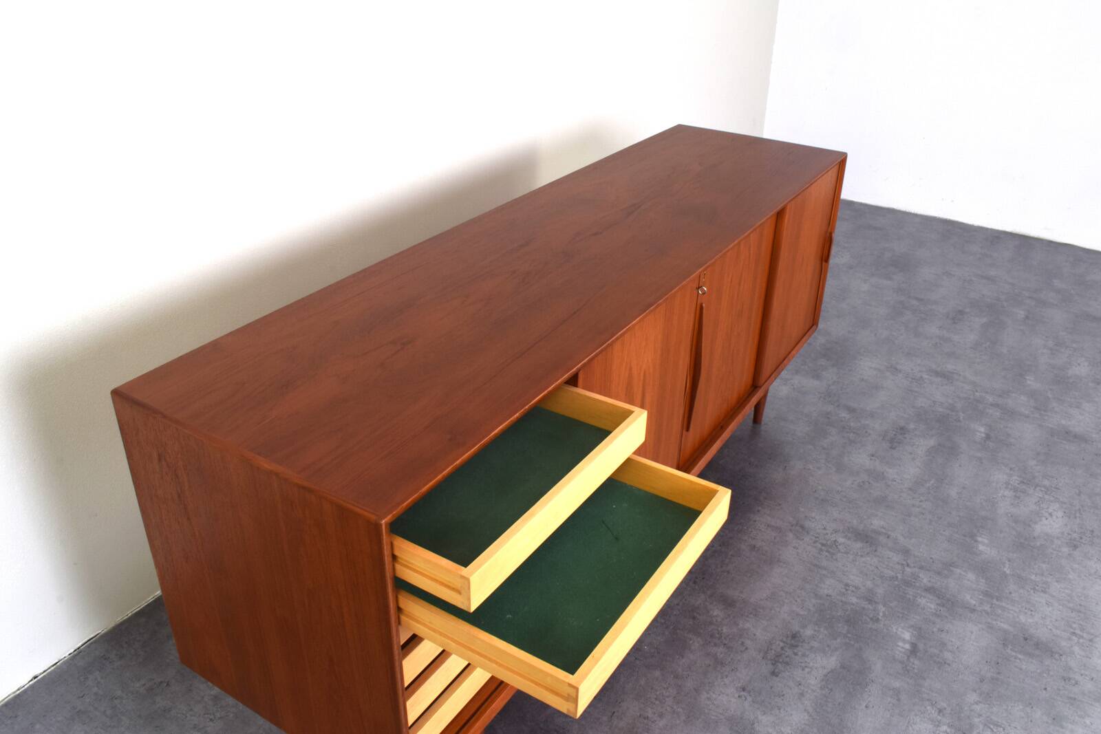 Mid-Century Danish Teak Sideboard, 1960s.