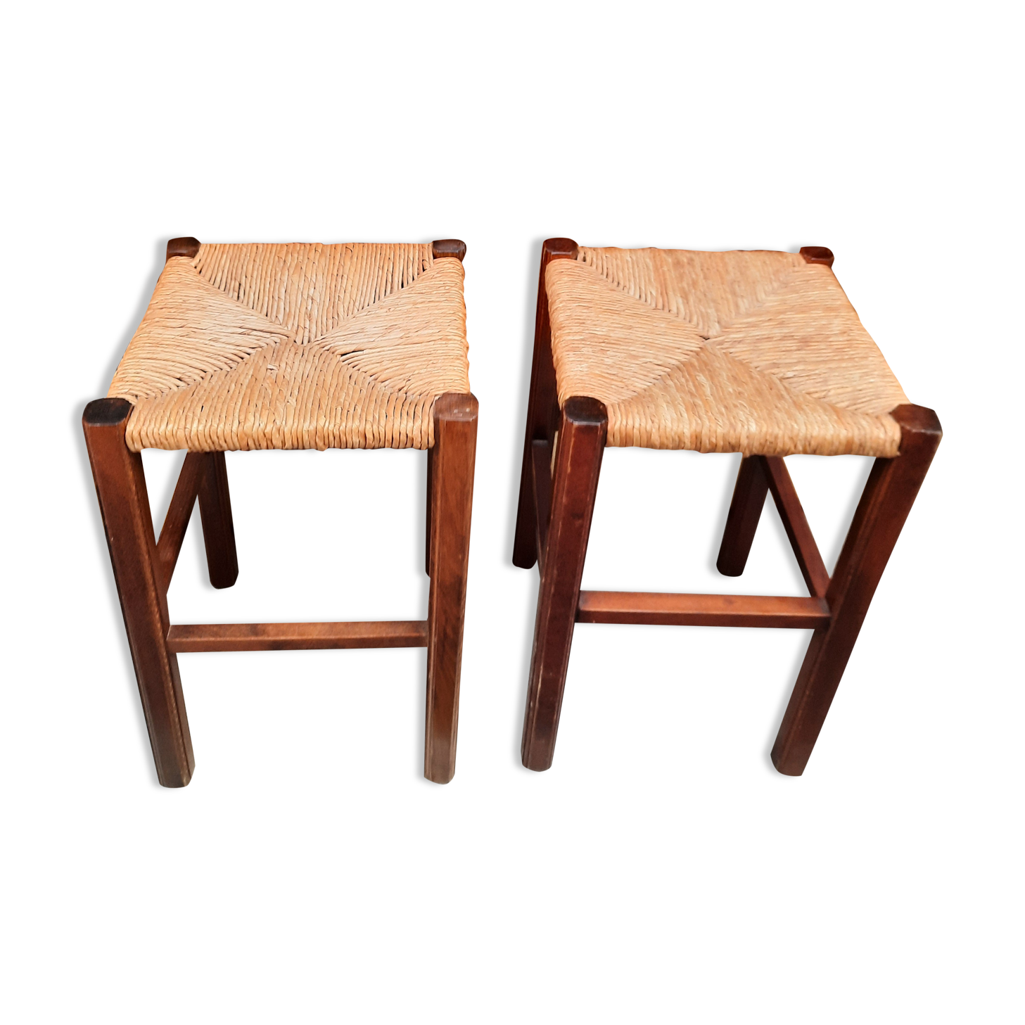 Pair of mulching stools