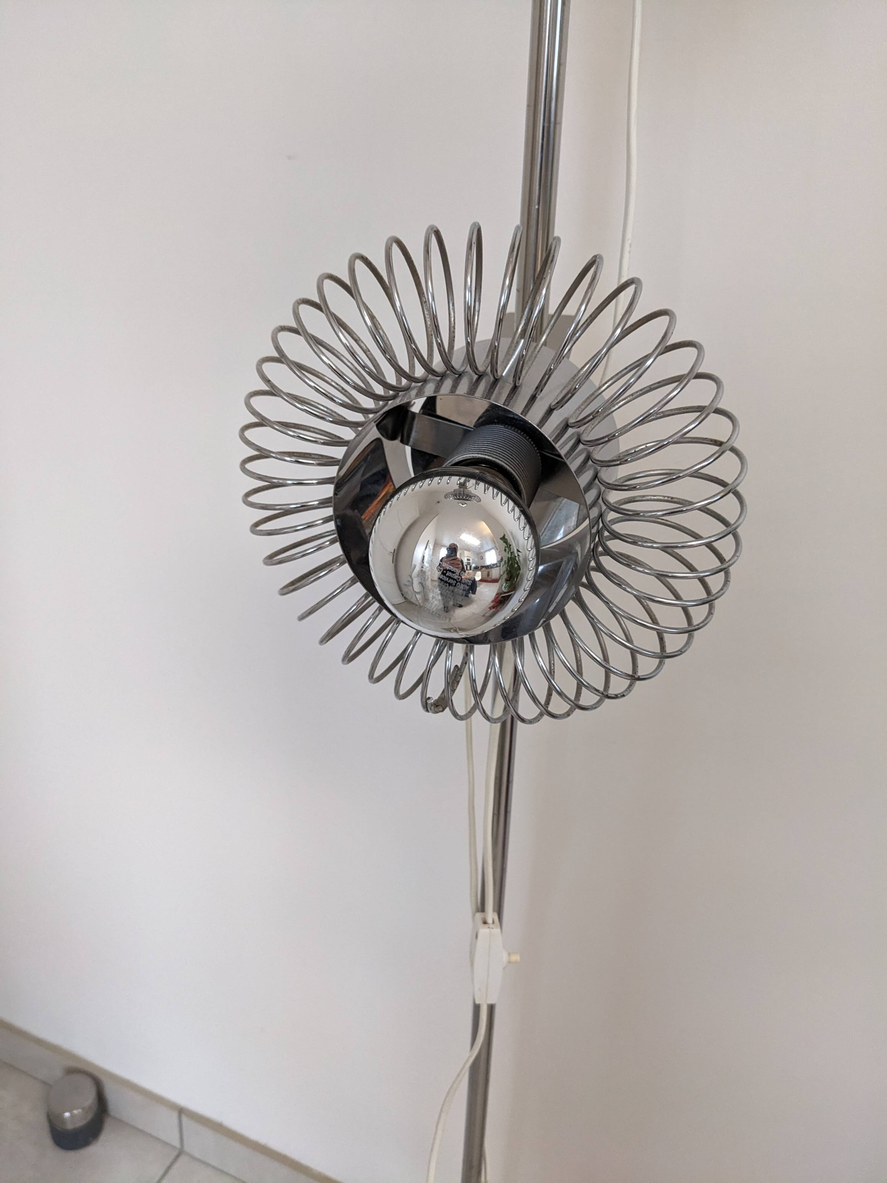 Oxar floor lamp with two spots