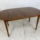 Mid-Century Walnut Extendable Dining Table by A. A. Patijn for Zijlstra Joure