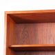 Large Scandinavian teak shelving unit with 6 adjustable shelves by Borge Mogensen