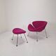 Orange Slice Chair with Ottoman by Pierre Paulin for Artifort, 1980s