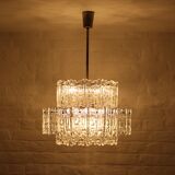 J.T Kalmar, chandelier "Ice Glass"