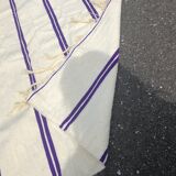 Handmade wool rug 190x190cm
