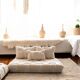 Handmade Moroccan Wool Floor Cushion Seating Set