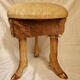 Tripod stool brutalist deer from 1970