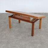 Vintage coffee table | dining table | adjustable | 1960s