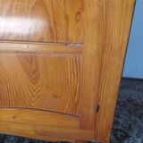 Vintage pine wardrobe