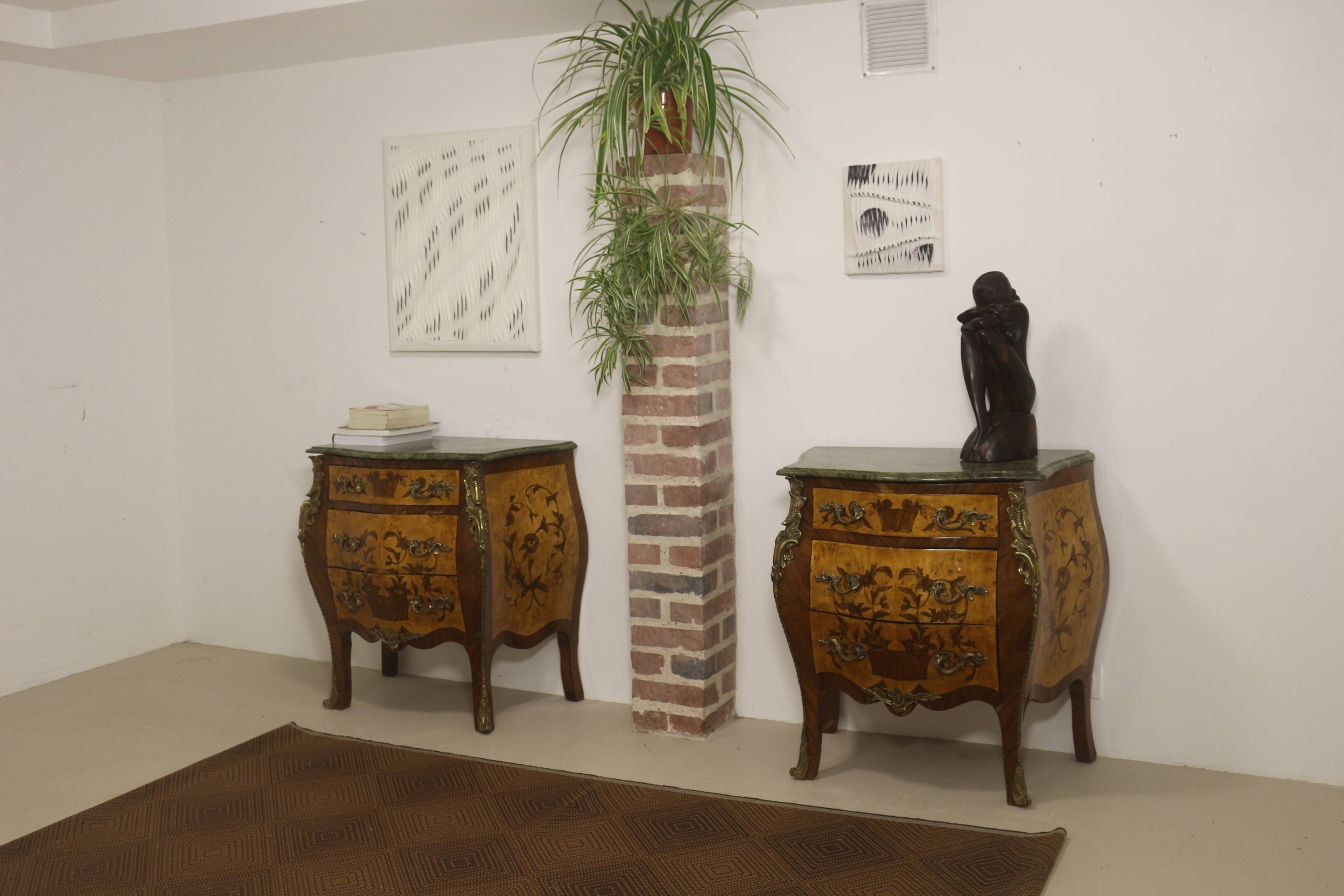 Paire de commodes d'époque Napoléon III