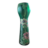 Enamelled vase Legras