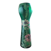 Enamelled vase Legras