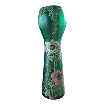 Vase émaillé Legras