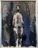 1973 Mid-Century Modern Swedish "In the Shadows" Nude Oil Painting, Framed