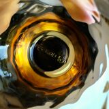 Set of 4 amber glasses Pernod 70s