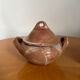 Vintage stoneware sugar bowl 1960