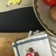 Lot de 6 serviettes brodées