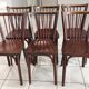 Suite of 6 chairs by Baumann 1960