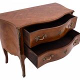 Commode marquetée de style, France.