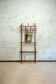 Coat rack with mirror and umbrella stand in faux bamboo, 1950s.