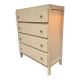 Vintage beige chest of drawers