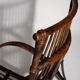 Pair of Sculptural Dutch Rattan Lounge Armchairs, Mid-Century Modern, 1960s