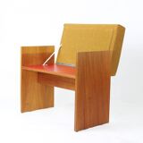 Tabouret vintage, Tchécoslovaquie 1970