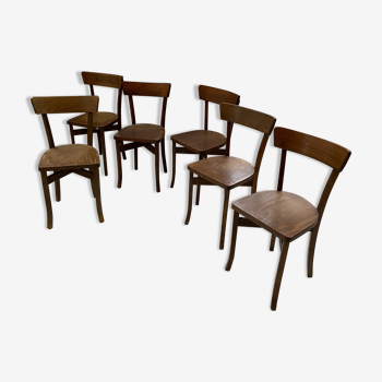 6 Baumann bistro chairs