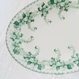 Oval iron earth dish, BFK