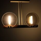 Vintage chandelier by Inva Litomerice, 1980s