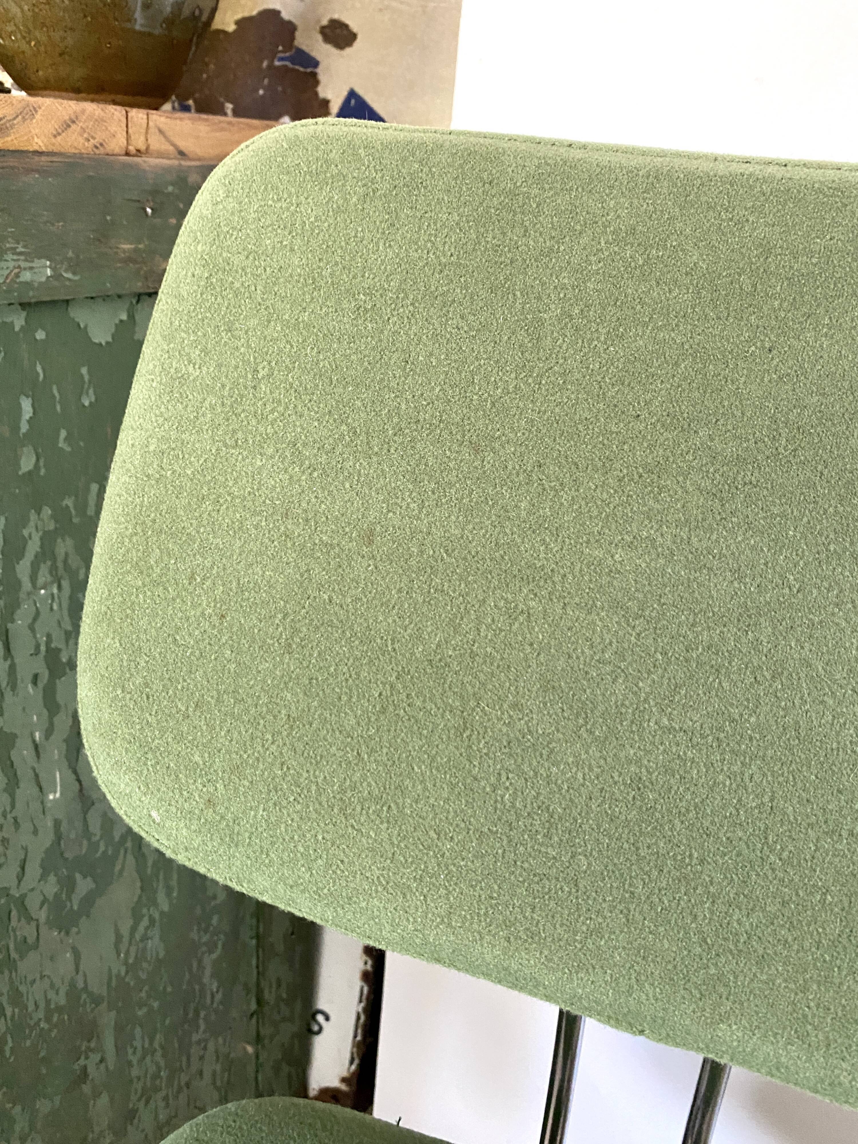 Ancienne chaise d'atelier industrielle