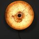 Large Vintage Aluminum Wall Lamp, 70s