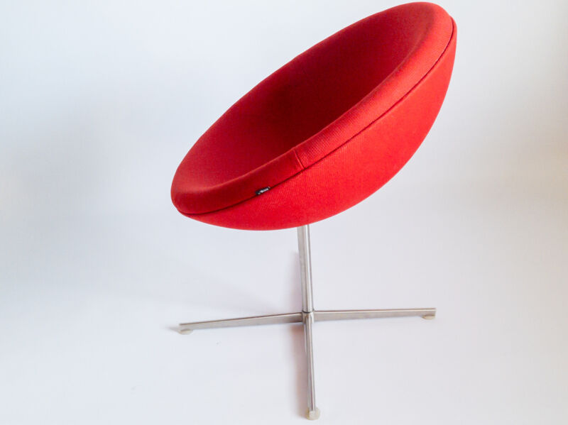 Design armchair Vitra by Verner Panton model C1 1960-1974