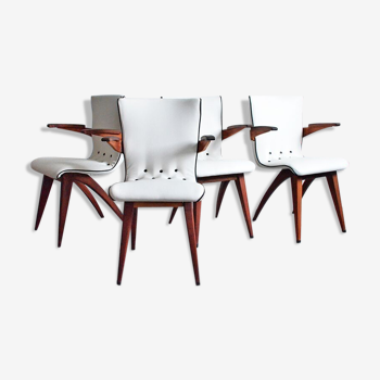 Set of 4 chairs Os Coulemborg