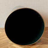 Old enameled sheet metal umbrella stand - duck decoration