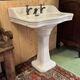Lavabo sur pied début XXème