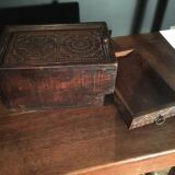 Indian teak spice box