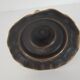 Old brass candlestick