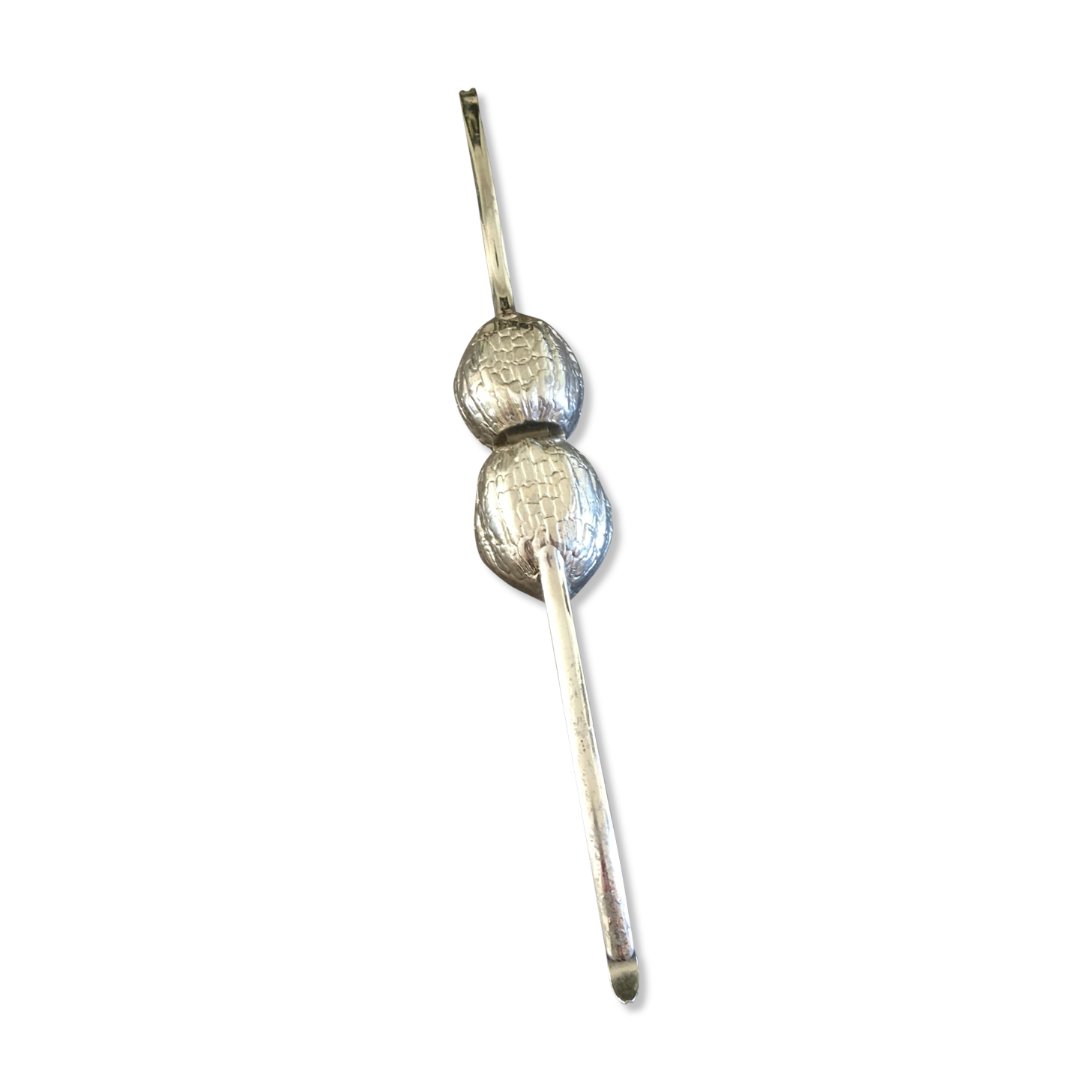 Metal nutcracker (silver color) stamped BMF/N Made in West Germany, 70s