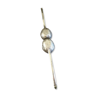 Metal nutcracker (silver color) stamped BMF/N Made in West Germany, 70s
