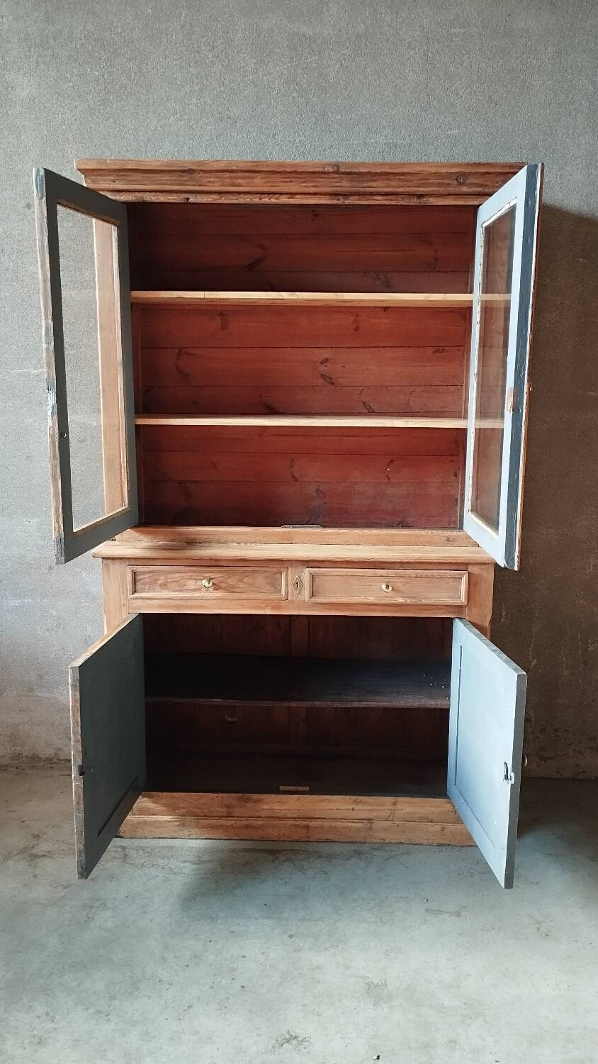Buffet deux corps , vaisselier