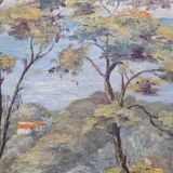 Tableau peinture mer Océan
