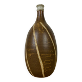 Pyrite stoneware bottle vase, Saint Philibert