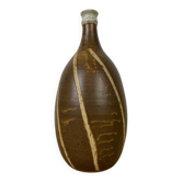 Vase bouteille grès pyrité, Saint Philibert